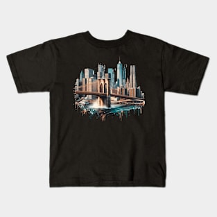 Brooklyn Bridge Kids T-Shirt